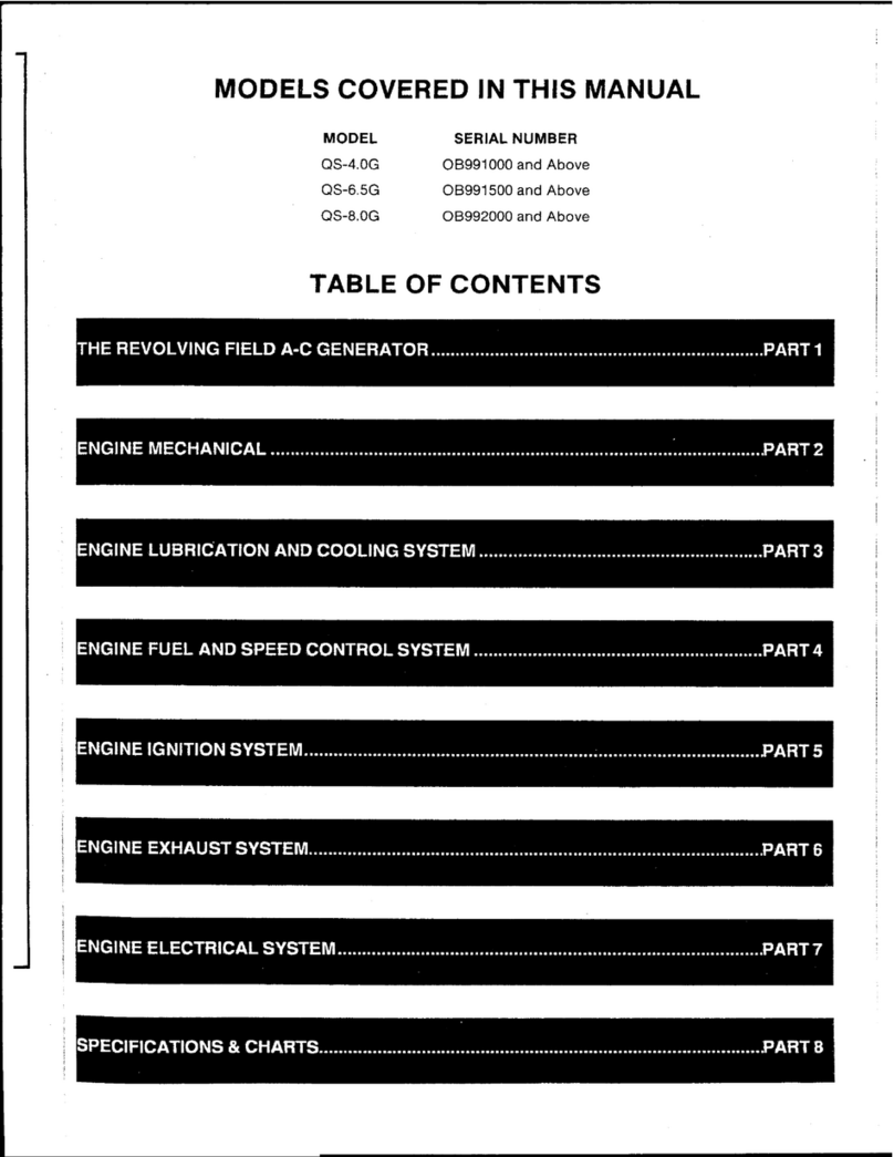 Generac Power Systems QS-4.0G User manual
