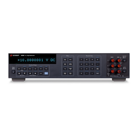 HP 3458A Operating instructions