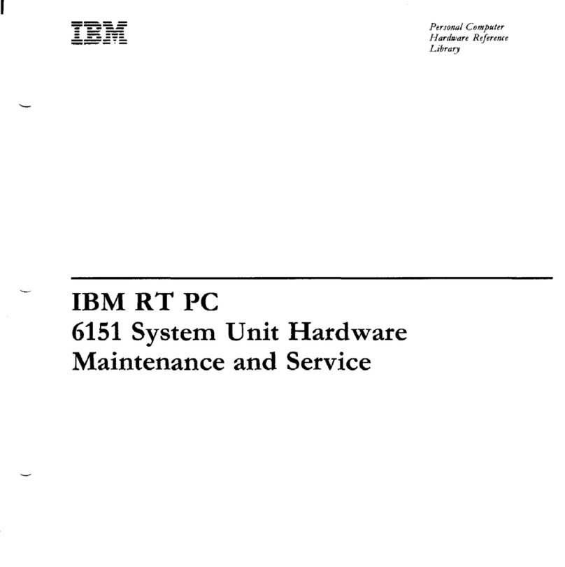 IBM 6151 Manual