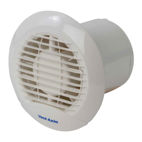 Vent-Axia Eclipse 100XP 427281 Assembly instructions