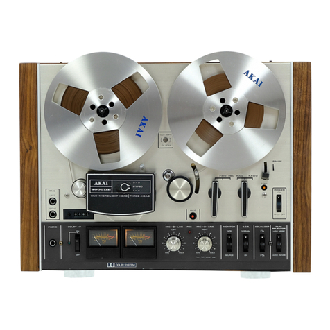 Akai 4000DB Service manual