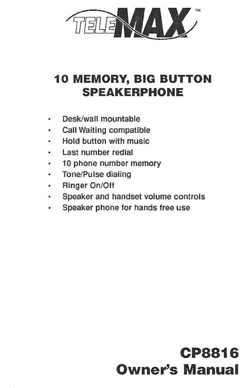 Logitech CP8816 owner's manual