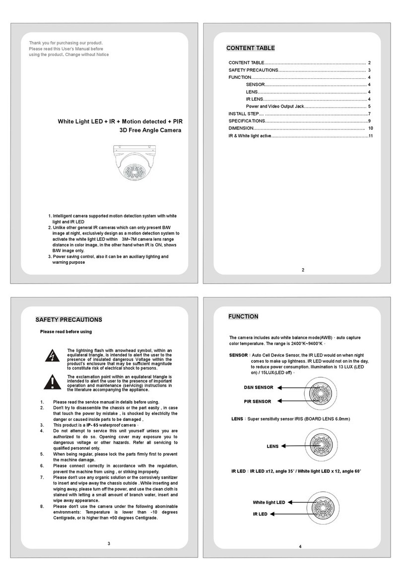 Hi Sharp HS-CW8301 manual