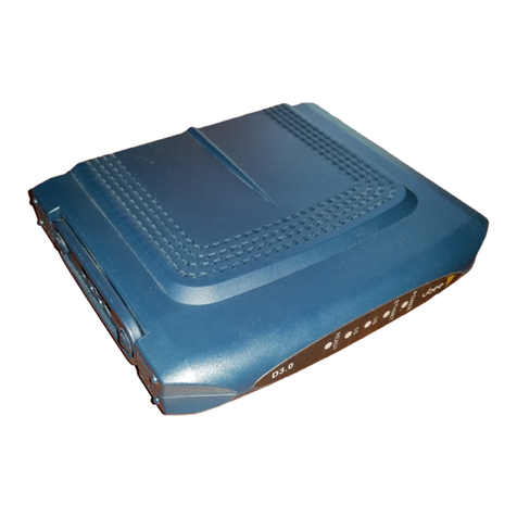 Ubee DDM3513 User manual