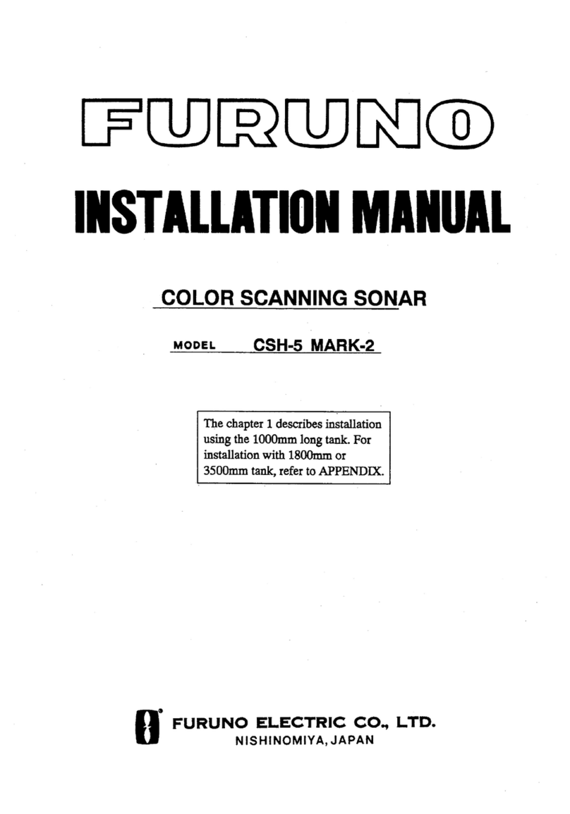 Furuno CSH-5 MARK-2 installation manual Furuno CSH-5 MARK-2 installation manual