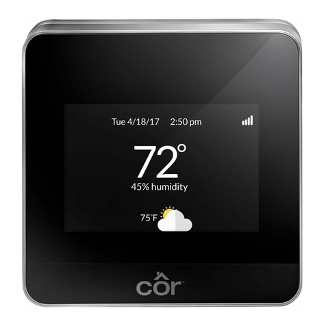 Carrier Cor User manual