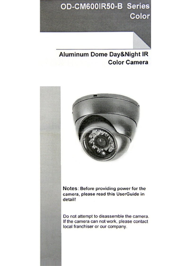 Security Camera King OD-CM600IR50-B Series quick guide