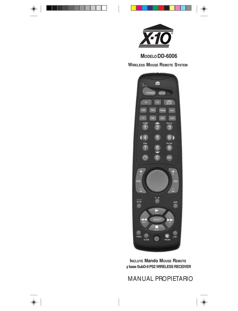X10 DD-6006 user guide