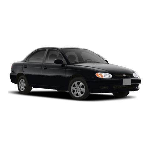 Kia Sephia 2001 User manual