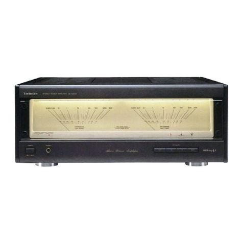 Technics SE-A2000 User manual Technics SE-A2000 User manual