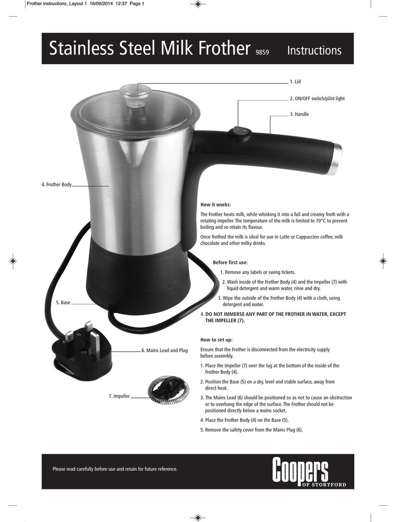 Coopers 9859 User manual