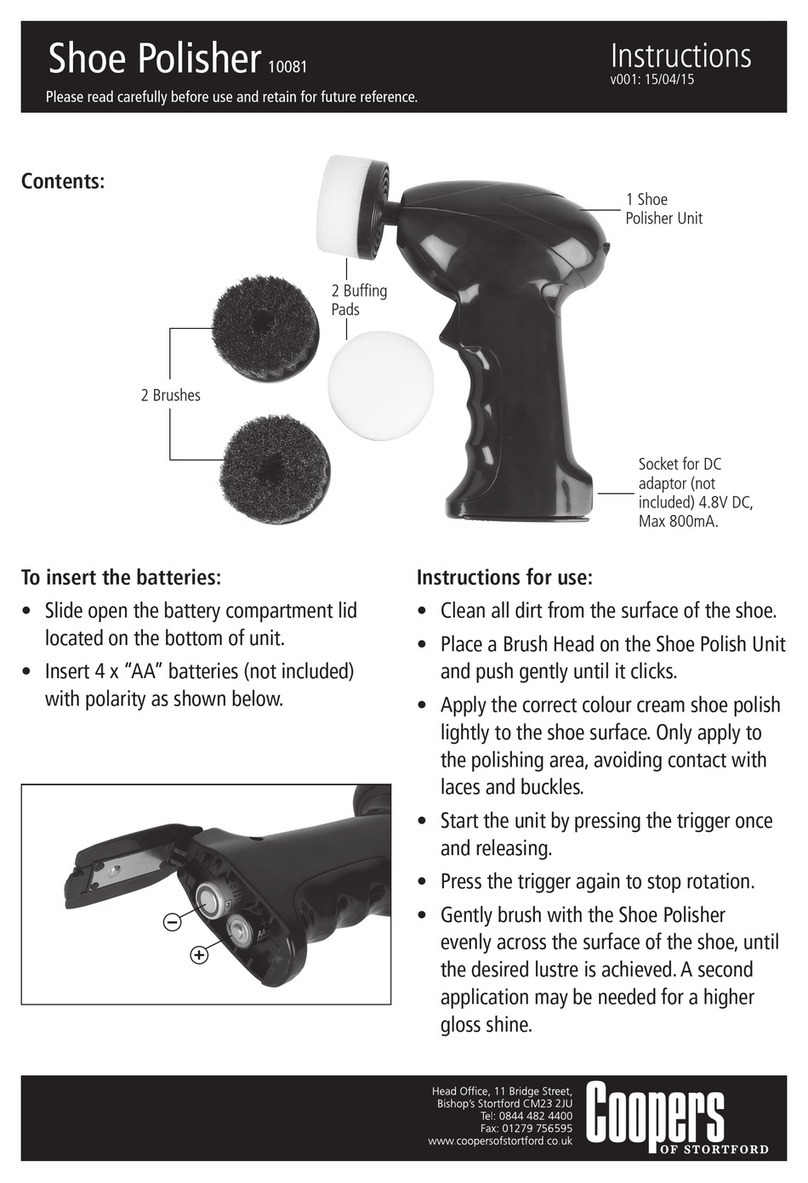 Coopers 10081 instructions