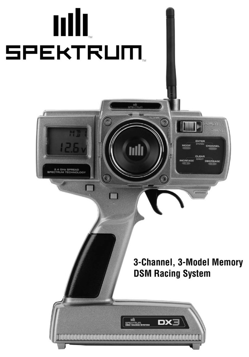 Spectrum DX3 User manual