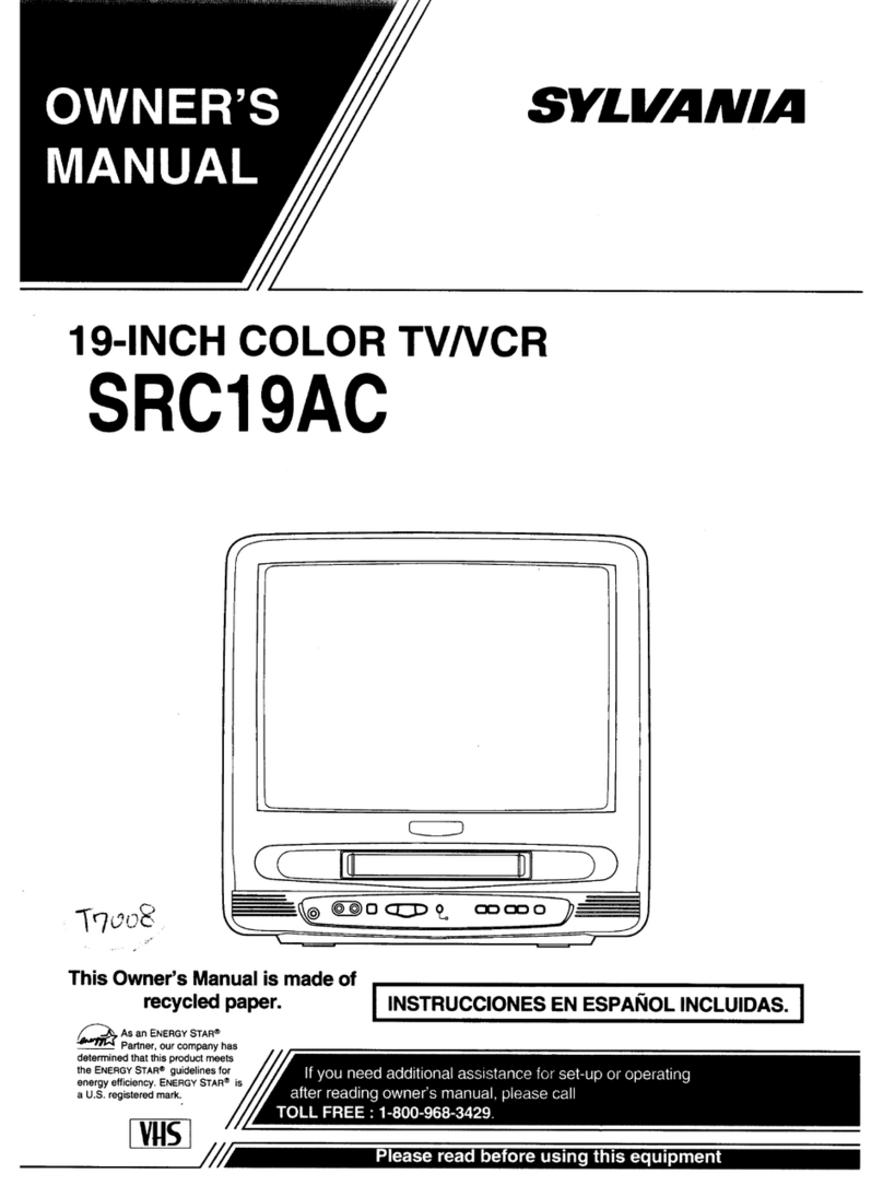 Sylvania SRC19AC owner's manual
