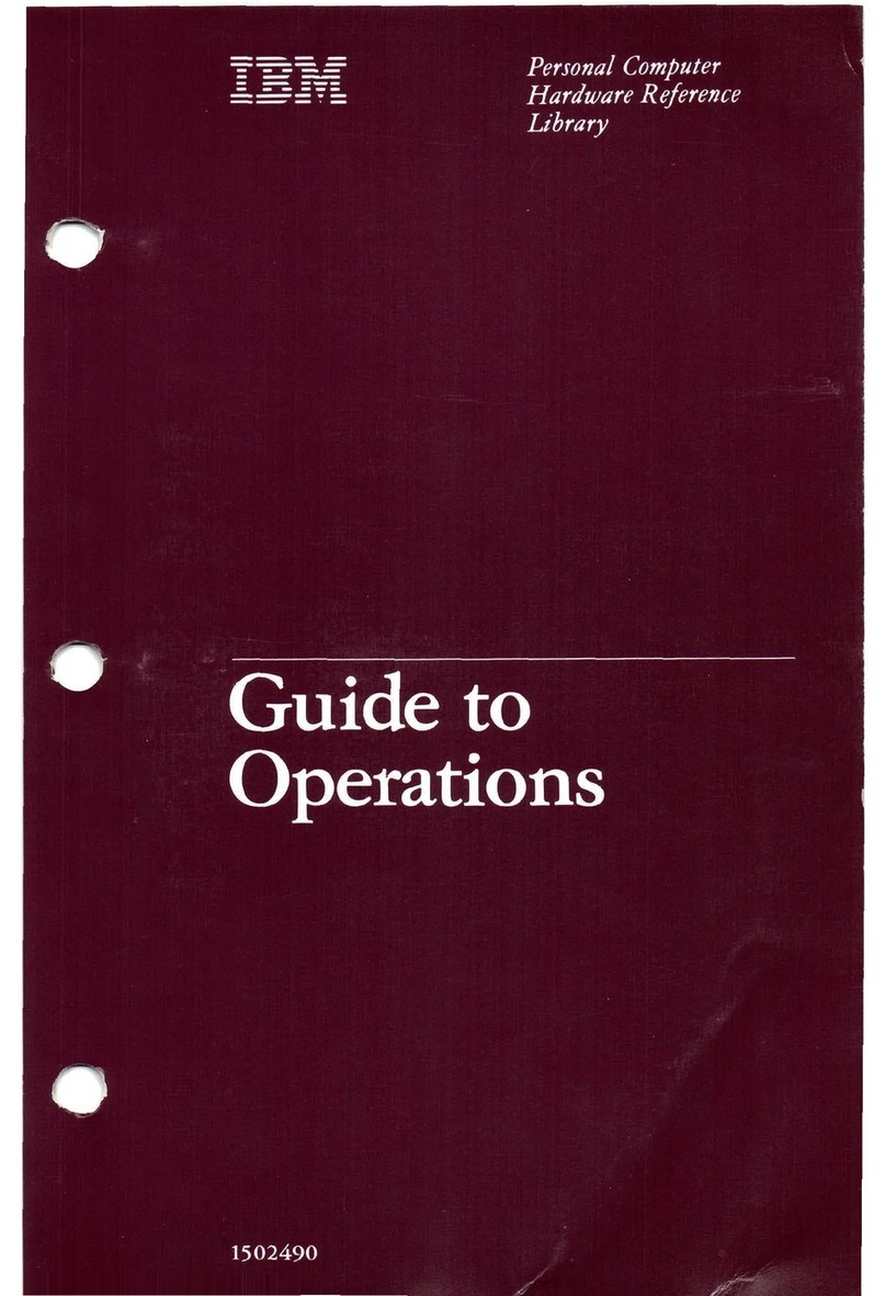 IBM Personal Computer AT User manual IBM Personal Computer AT User manual