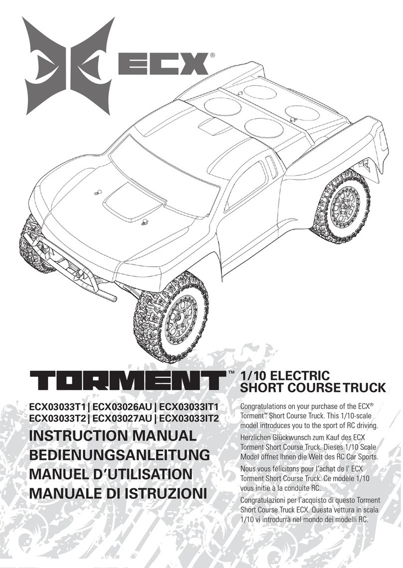 ECX Torment ECX03033T1 User manual