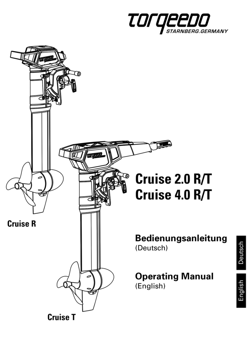 Torgeedo Cruise 2.0 T operating manual