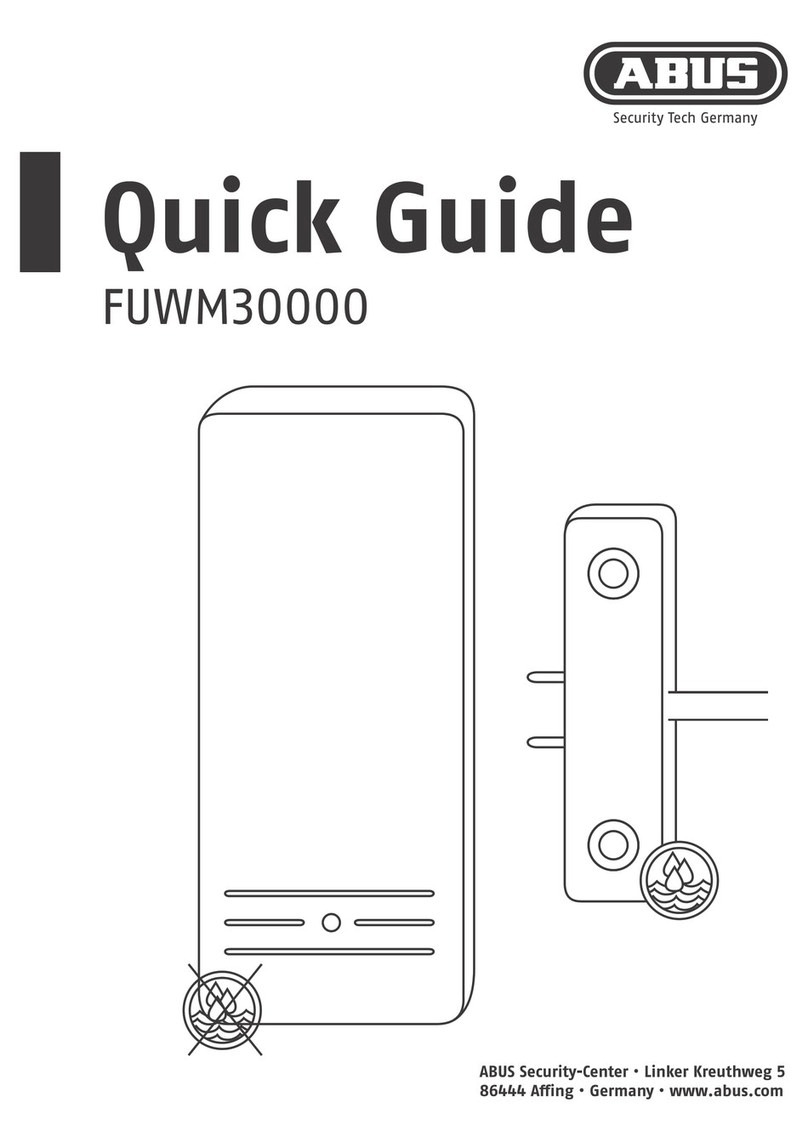 Abus FUWM30000 quick guide
