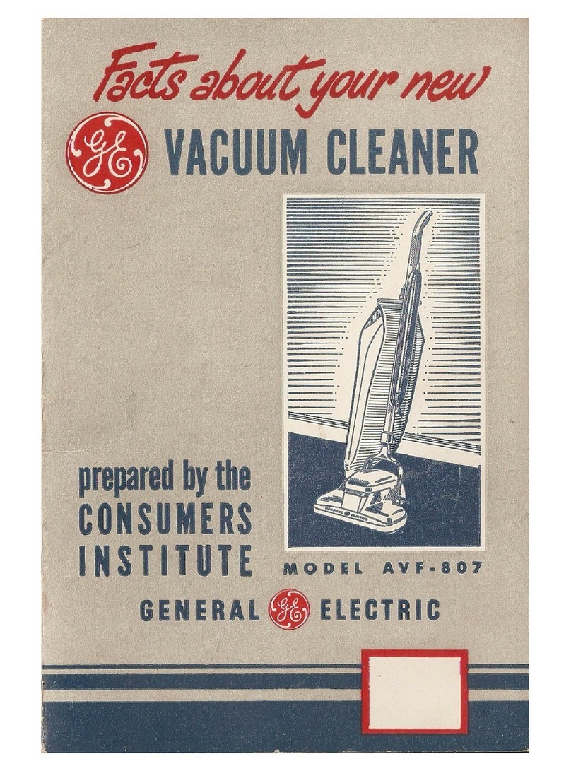 GE AVF-807 User manual