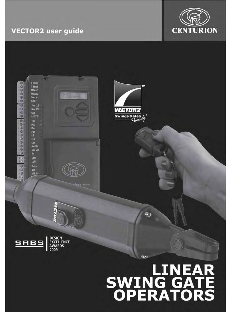 Centurion VECTOR2 user guide