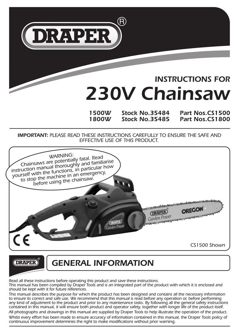 Draper CS1500 User manual Draper CS1500 User manual