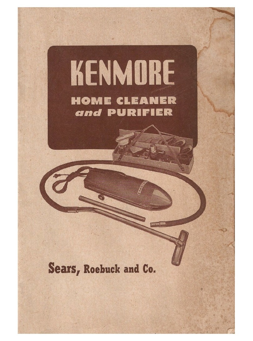 Kenmore 116.7221 User manual