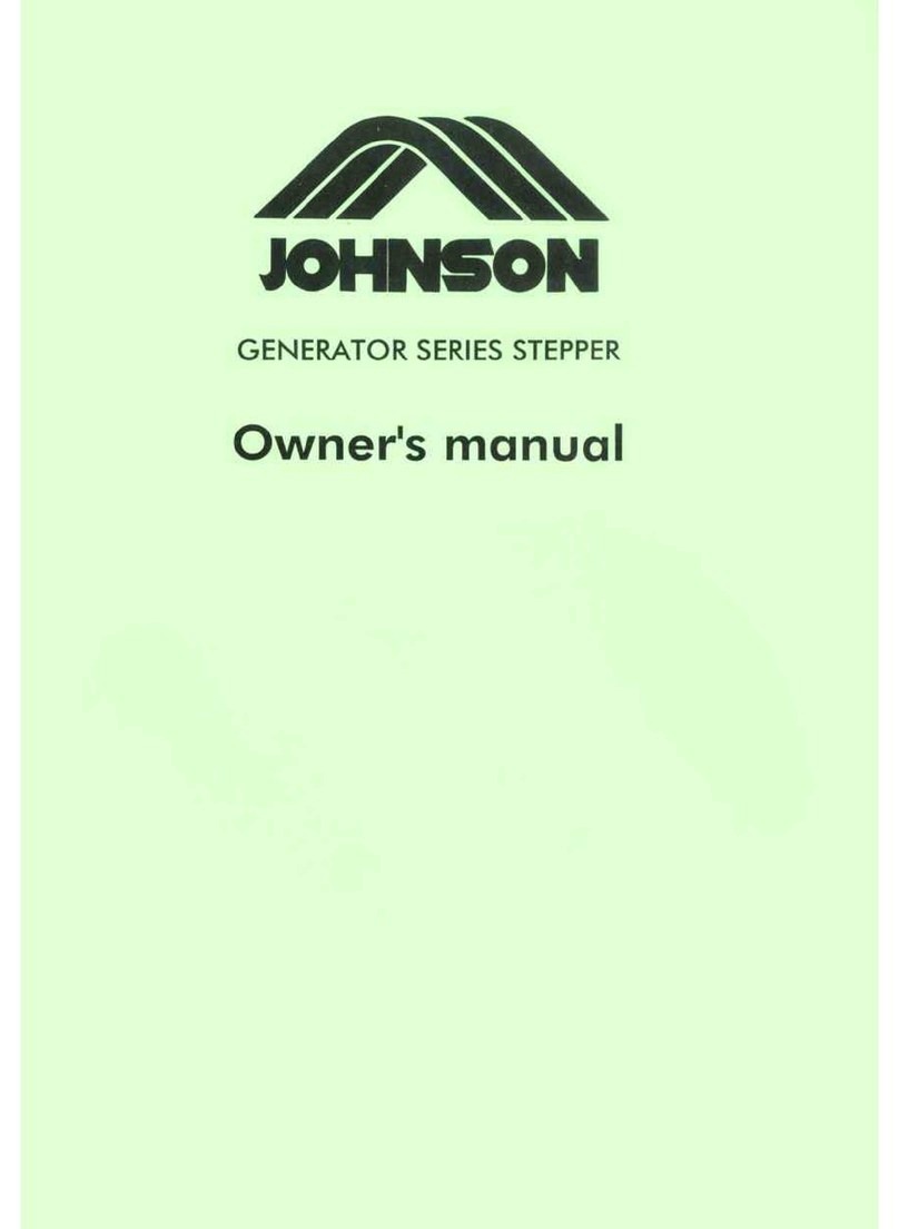 Johnson Generator Series owner's manual