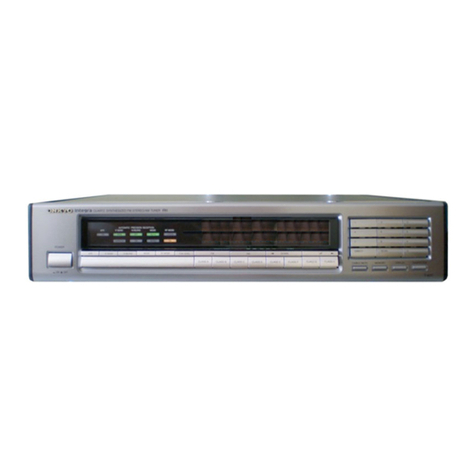 Onkyo T-407 instruction manual