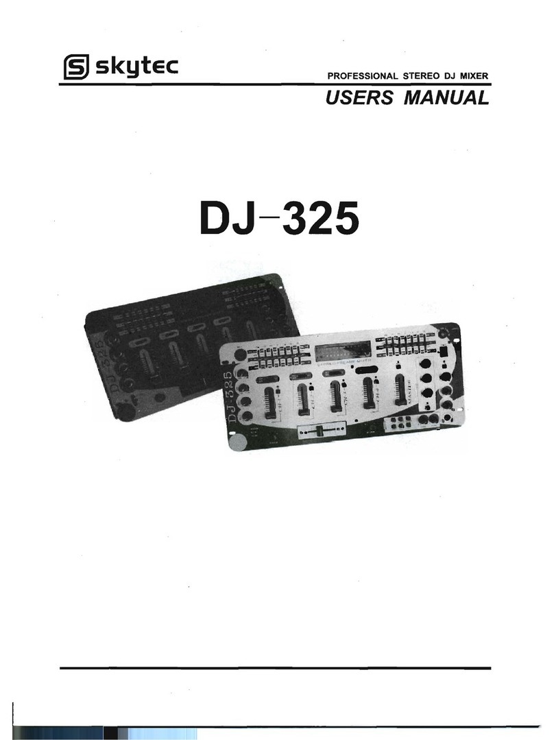 sky-tec DJ-325 user manual