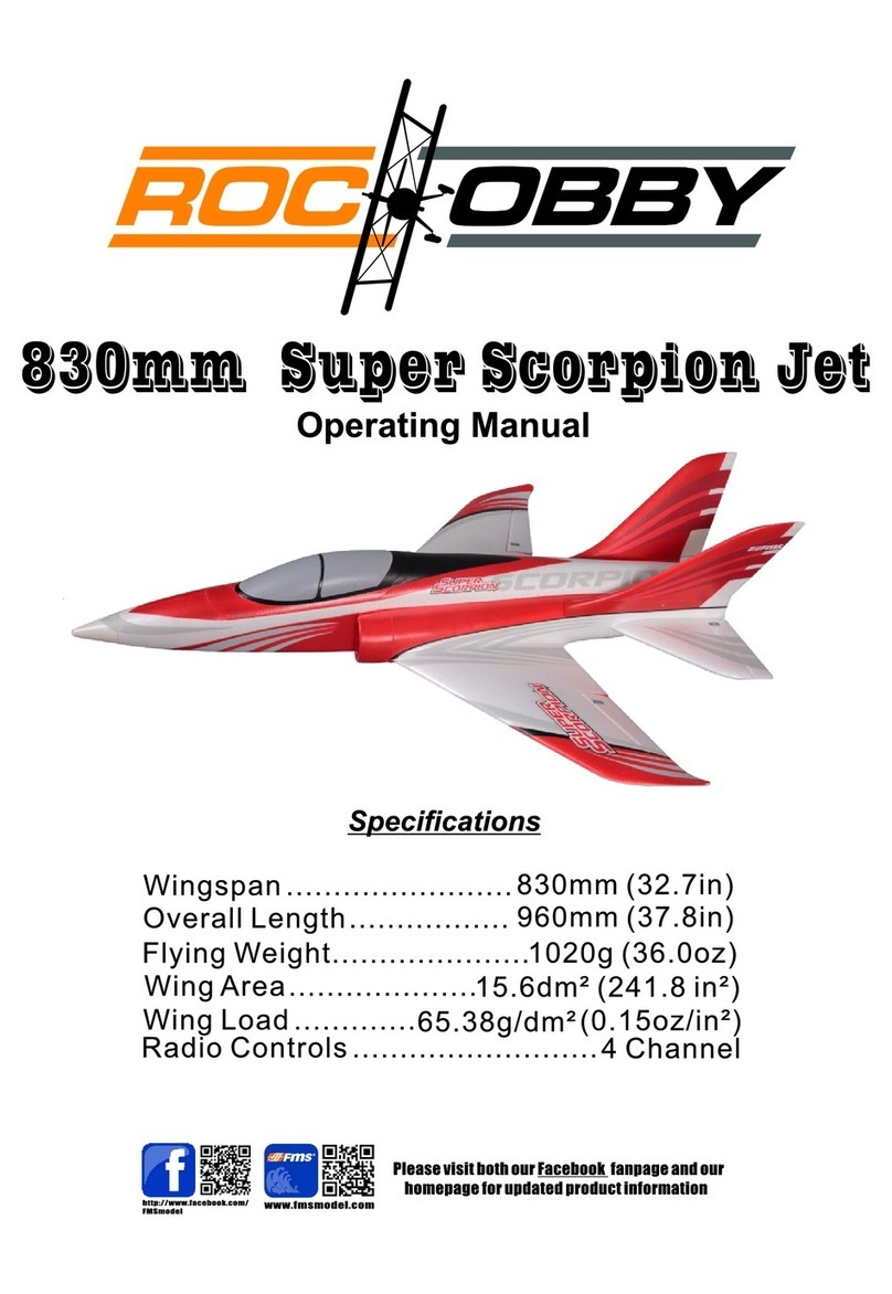 Roc Hobby Super Scorpion User manual
