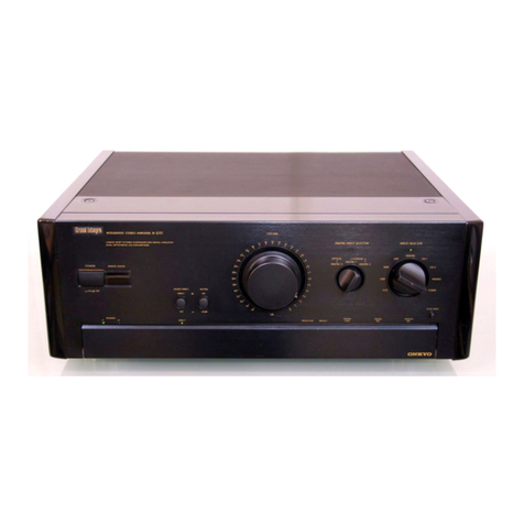 Onkyo Grand Integra A-G10 User manual