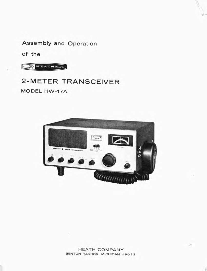 Heathkit HW-17A Installation instructions