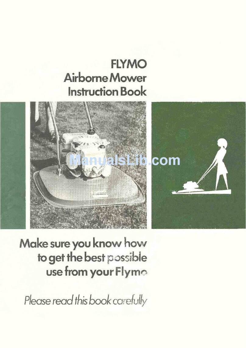 Flymo airborne instruction manual