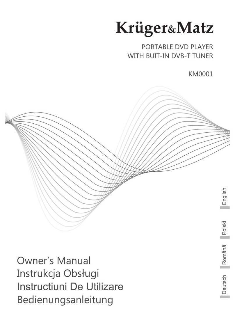 Kruger&Matz KM0001 owner's manual