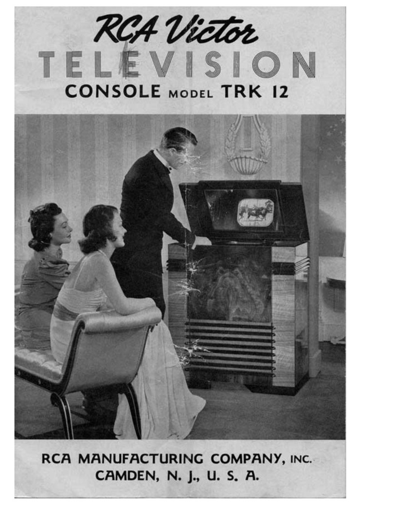 RCAVICTOR TRK-12 User manual