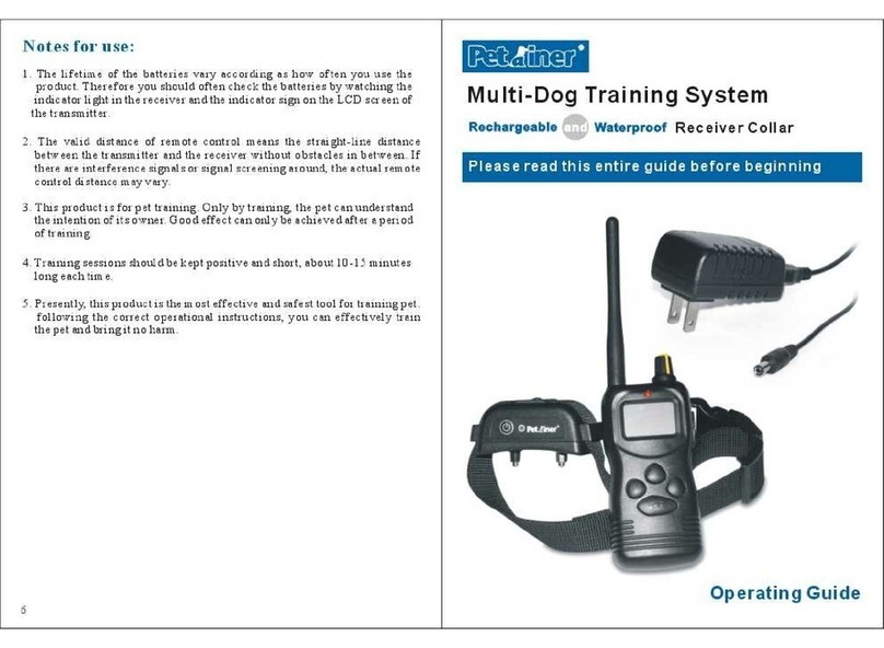 Petriner IS-PT900-B 1 for 1 operating guide