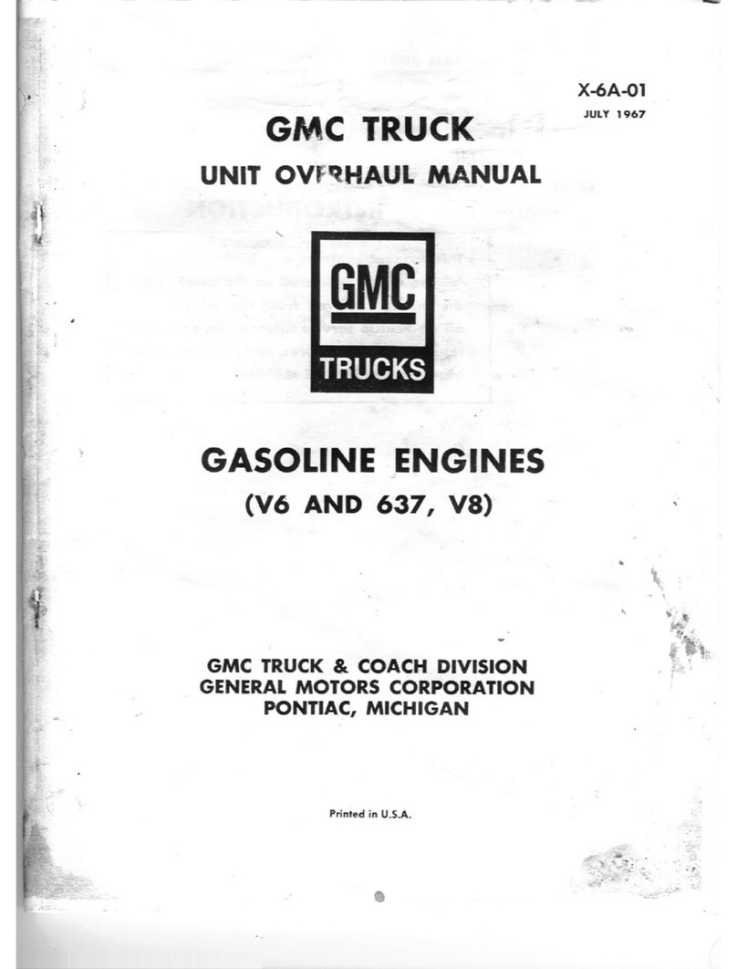 GMC 305C V6 Overhaul manual