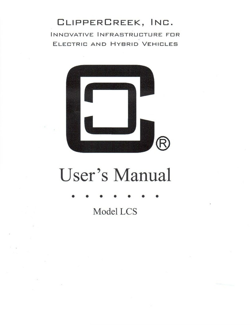 ClipperCreek LCS User manual