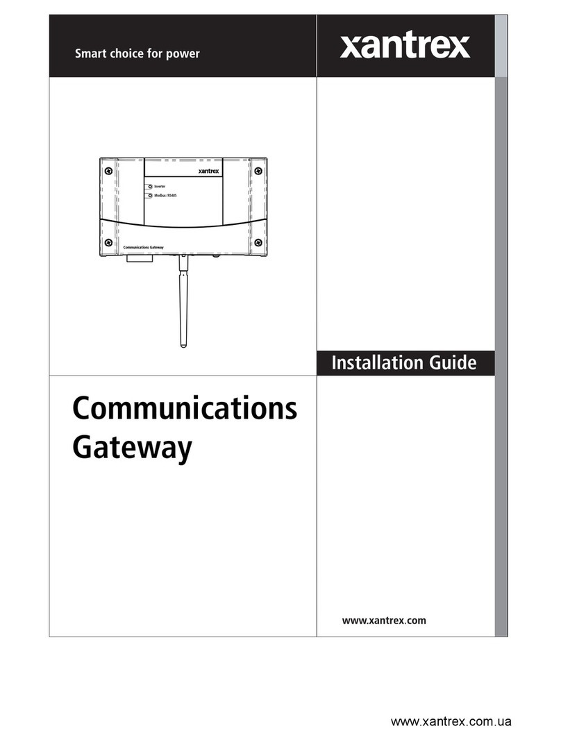 Xantrex Gateway installation guide