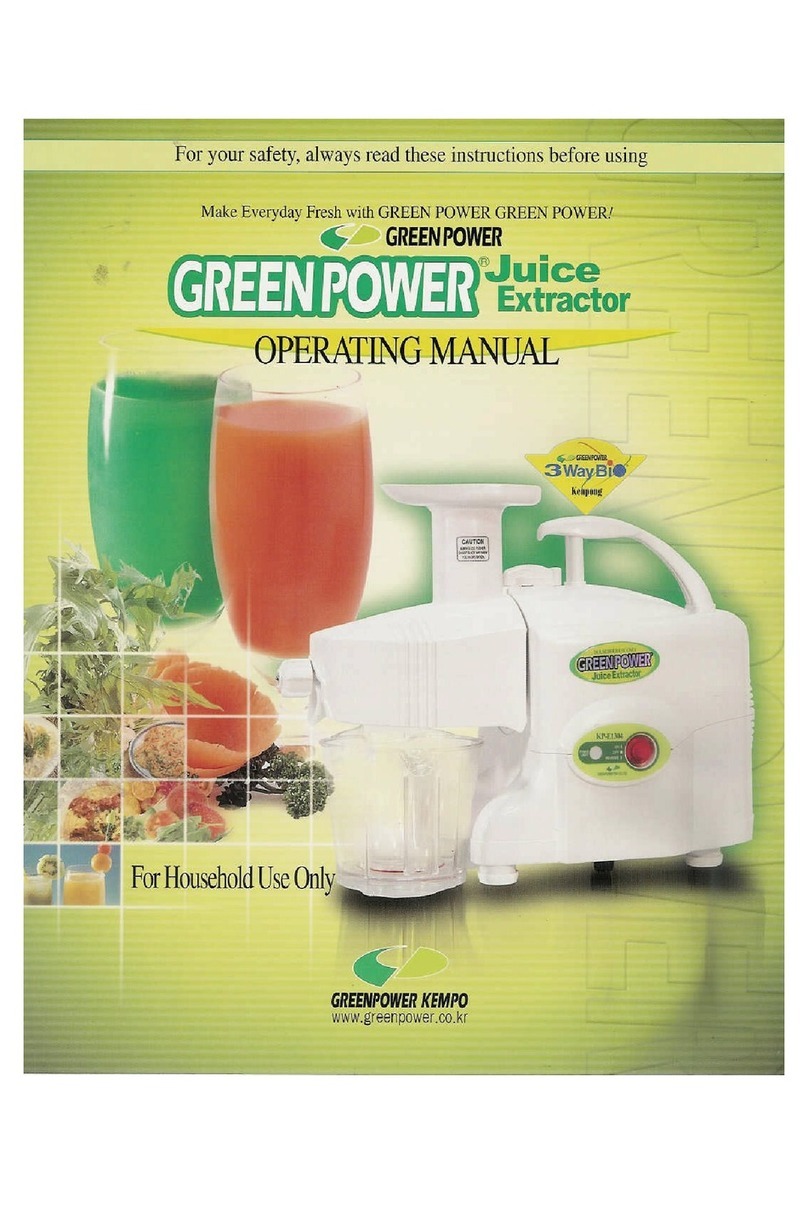 Green Power KP-E1304 operating manual