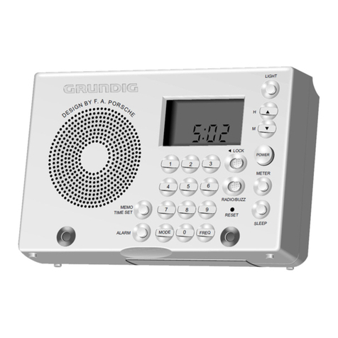 Grundig YB-P 2000 User manual