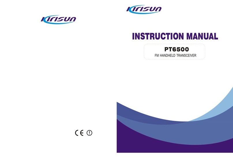Kirisun PT6500 instruction manual