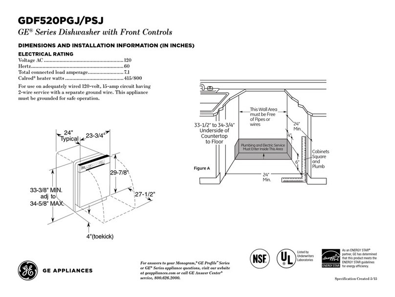 GE GDF520PGJ Manual GE GDF520PGJ Manual