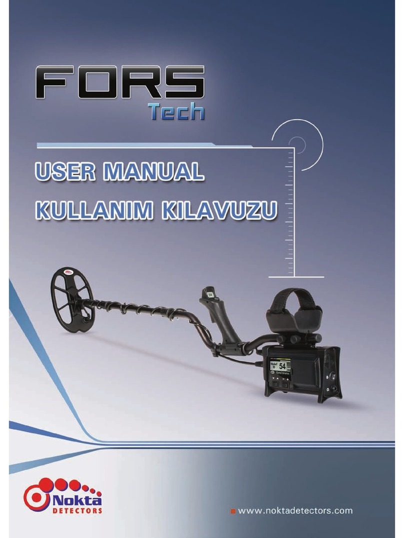 Nokta Fors Tech User manual