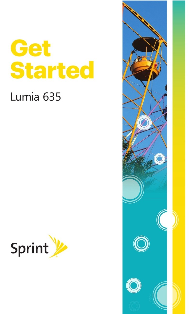 Nokia Sprint Lumia 635 Specification sheet