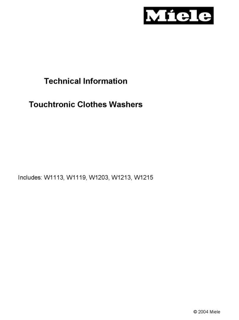 Miele W 1113 Manual