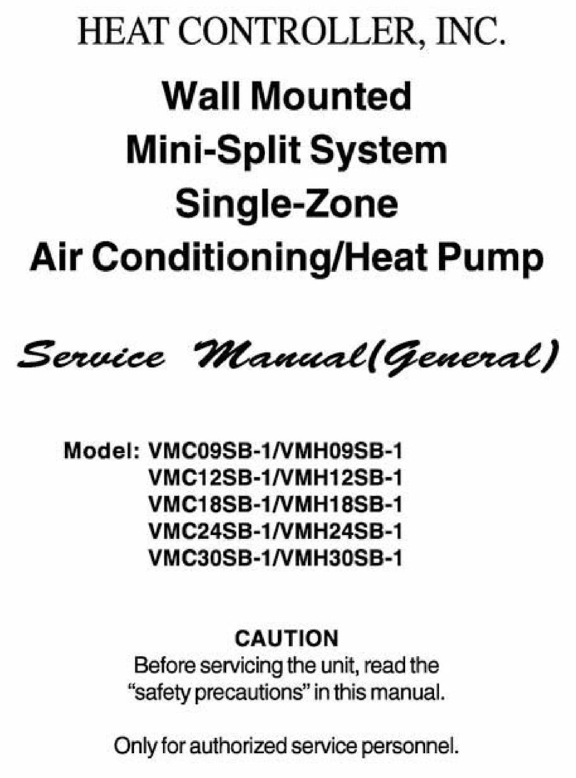 Heat Controller VMC09SB-1 Service User manual