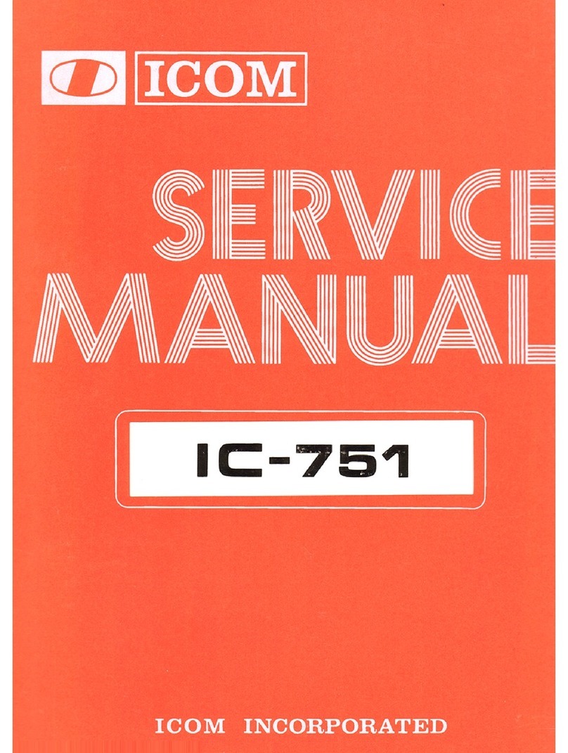 Icom IC-751 User manual