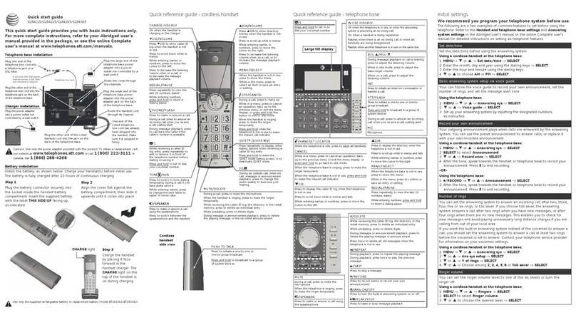 AT&T CL84115 User manual