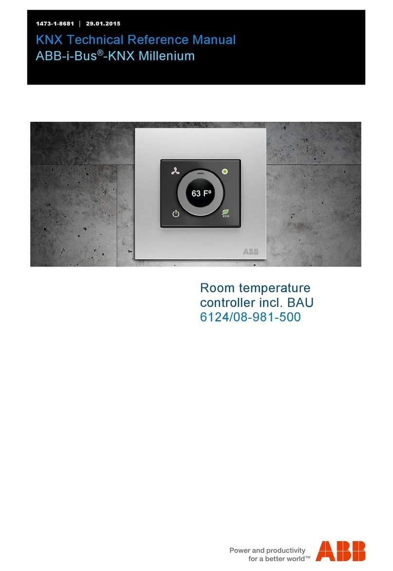 ABB -i-Bus-KNX Millenium Reference manual